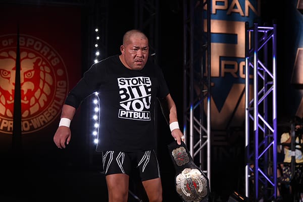 Tomohiro Ishii for IWGP Intercontinental Champion