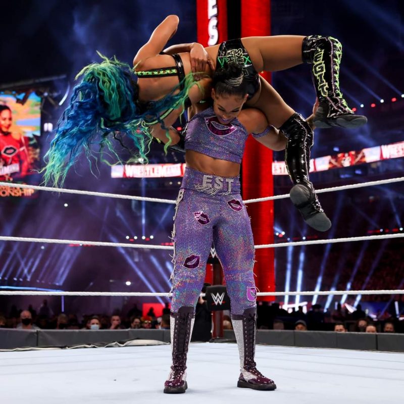 Watch Them Shine: Sasha Banks and Bianca Belair Own The Night At ...