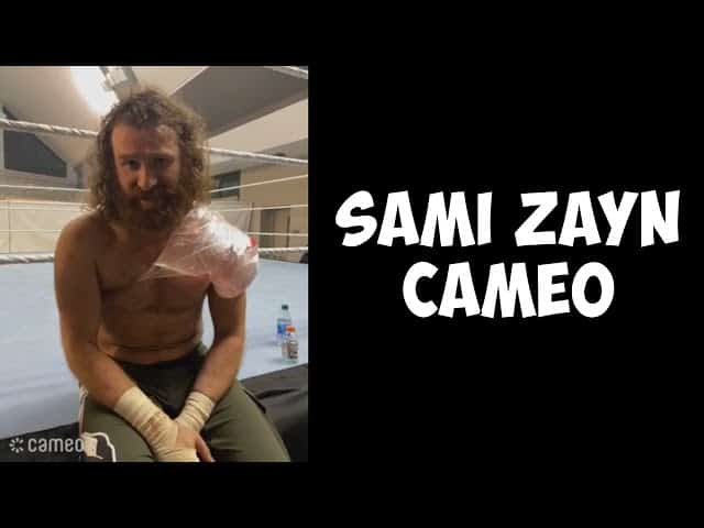 Sami Zayn Cameo discussing Sami For Syria