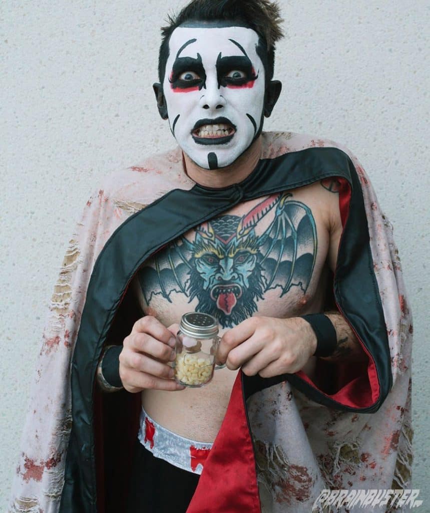 What AEW's Danhausen Really Looks Like Without His Makeup